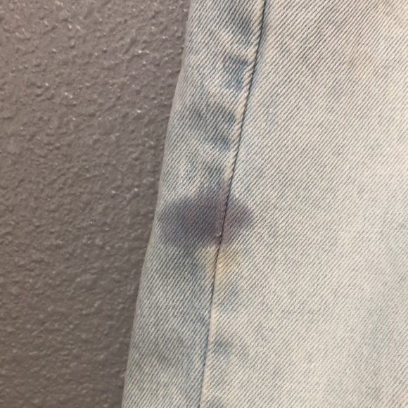 Vintage Not Guilty jean shorts Women's M Medium stonewashed distressed denim y2k - Picture 2 of 10